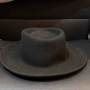 Classic Black Felt Hat